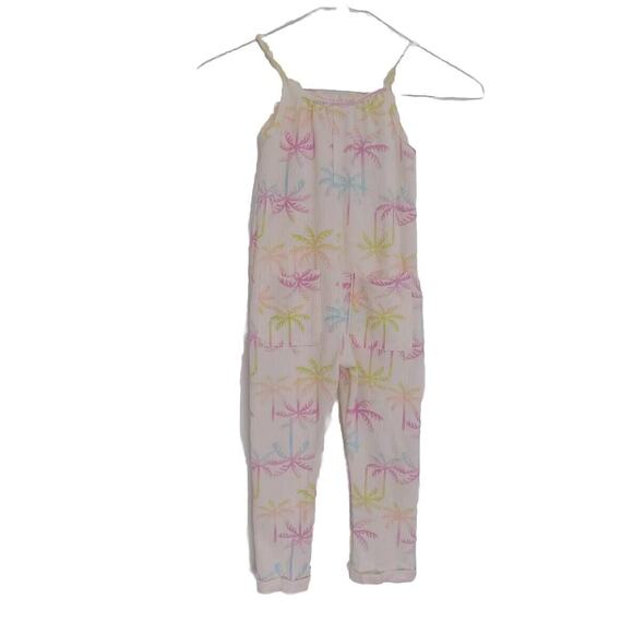 Grayson Mini jumpsuit size 4T palm trees - Picture 1 of 5